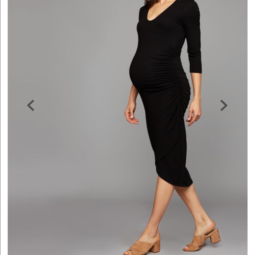 Isabella Oliver Ruched Maternity Dress, Size 2